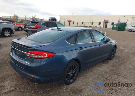 2018 Ford Fusion Se из США, поврежденный, VIN 3FA6P0HD6JR210669